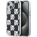 DKNY IML Checkered Mono Pattern case for iPhone 15 / 14 / 13 - black - Cell phone cases and covers<<<HurtelXML