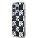 DKNY IML Checkered Mono Pattern case for iPhone 15 Pro - black - Cell phone cases and covers<<<HurtelXML