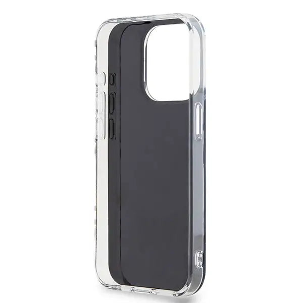 DKNY IML Checkered Mono Pattern case for iPhone 15 Pro Max - black - Cell phone cases and covers<<<HurtelXML