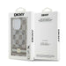 DKNY IML Checkered Mono Pattern & Printed Stripes MagSafe case for iPhone 13 Pro Max - beige - Cell phone cases