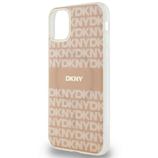 DKNY IML Mono & Stripe MagSafe case for iPhone 11 / Xr - pink - Cell phone cases and covers<<<HurtelXML