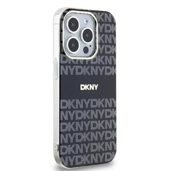 DKNY IML Mono & Stripe MagSafe case for iPhone 13 Pro Max - black - Cell phone cases and covers<<<HurtelXML