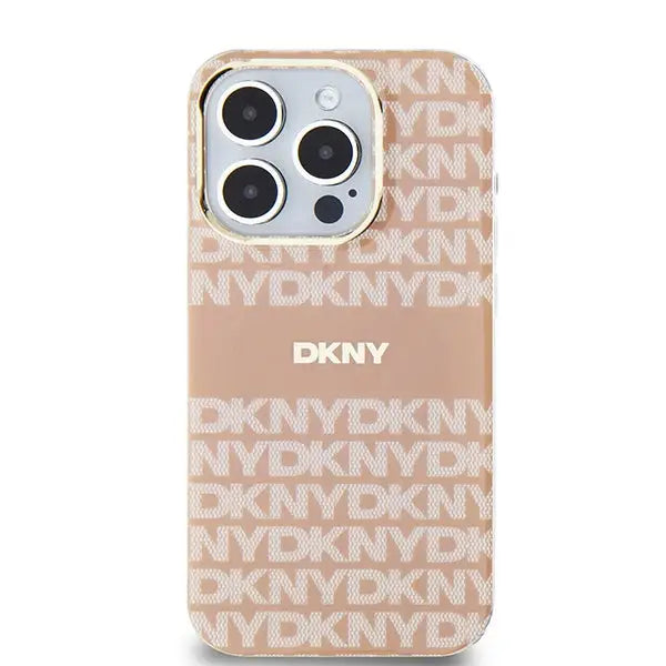 DKNY IML Mono & Stripe MagSafe case for iPhone 14 Pro - pink - Cell phone cases and covers<<<HurtelXML