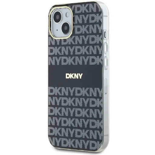 DKNY IML Mono & Stripe MagSafe Case for iPhone 15/14/13 - Black - Cell phone cases and covers<<<HurtelXML