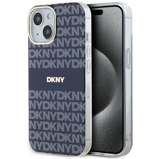 DKNY IML Mono & Stripe MagSafe case for iPhone 15 / 14 / 13 - blue - Cell phone cases and covers<<<HurtelXML