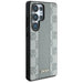 DKNY Leather Checkered Pattern MagSafe Case for Samsung Galaxy S25 Ultra - Gray - Cell phone cases