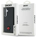DKNY Leather Heart of NY Case for Samsung Galaxy S25 - Black - Cell phone cases and covers<<<HurtelXML
