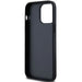DKNY Leather Mono Stripe & Metal Logo case for iPhone 14 Pro - black - Cell phone cases and covers<<<HurtelXML