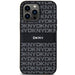 DKNY Leather Mono Stripe & Metal Logo case for iPhone 14 Pro - black - Cell phone cases and covers<<<HurtelXML