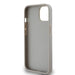DKNY Leather Mono Stripe & Metal Logo case for iPhone 15 / 14 / 13 - beige - Cell phone cases and covers<<<HurtelXML