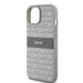 DKNY Leather Mono Stripe & Metal Logo case for iPhone 15 / 14 / 13 - beige - Cell phone cases and covers<<<HurtelXML