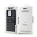 DKNY Leather Mono Stripe & Metal Logo case for iPhone 15 Pro Max - black - Cell phone cases and covers<<<HurtelXML