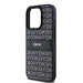 DKNY Leather Mono Stripe & Metal Logo case for iPhone 15 Pro Max - black - Cell phone cases and covers<<<HurtelXML