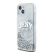 DKNY Liquid Glitter Big Logo case for iPhone 15 / 14 / 13 - white - Cell phone cases and covers<<<HurtelXML