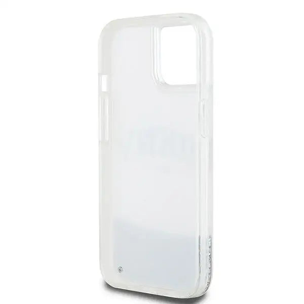 DKNY Liquid Glitter Big Logo case for iPhone 15 / 14 / 13 - white - Cell phone cases and covers<<<HurtelXML