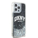 DKNY Liquid Glitter Big Logo iPhone 13 Pro Max Case - Black - Cell phone cases and covers<<<HurtelXML