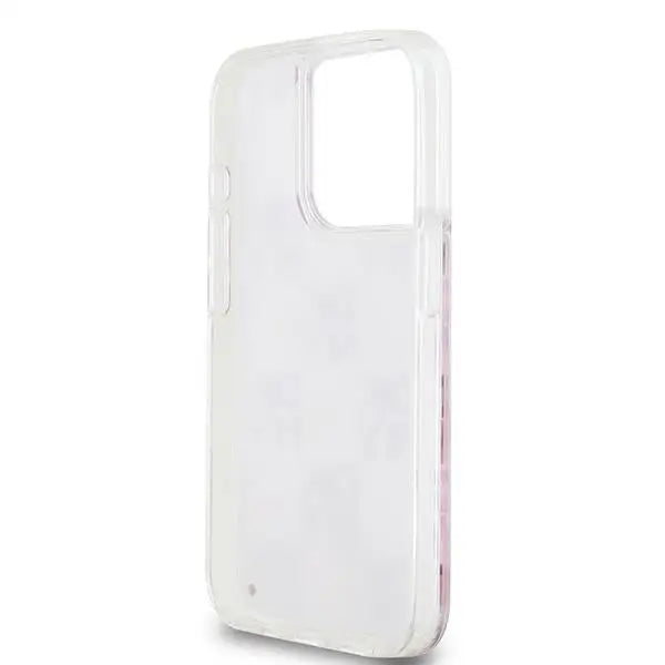 DKNY Liquid Glitter Multilogo case for iPhone 15 Pro - pink - Cell phone cases and covers<<<HurtelXML