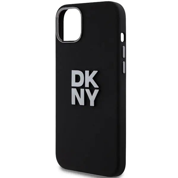 DKNY Liquid Silicone Metal Logo iPhone 15/14/13 Case - Black - Cell phone cases and covers<<<HurtelXML