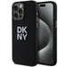 DKNY Liquid Silicone Metal Logo iPhone 15 Pro Max Case - Black - Cell phone cases and covers<<<HurtelXML