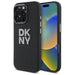 DKNY Liquid Silicone Metal Logo iPhone 16 Pro Case - Black - Cell phone cases and covers<<<HurtelXML