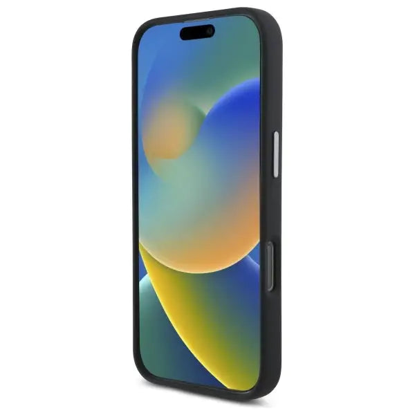 DKNY Liquid Silicone Metal Logo iPhone 16 Pro Max Case - Black - Cell phone cases and covers<<<HurtelXML