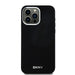 DKNY Liquid Silicone Small Metal Logo MagSafe Case for iPhone 14 Pro Max - Black - Cell phone cases