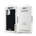 DKNY Liquid Silicone Small Metal Logo MagSafe Case for iPhone 15 Plus / 14 Plus - Black - Cell phone cases