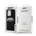 DKNY Liquid Silicone White Printed Logo MagSafe Case for iPhone 13 Pro / 13 - Black - Cell phone cases