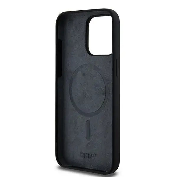DKNY Liquid Silicone White Printed Logo MagSafe iPhone 13 Pro Max Case - Black - Cell phone cases and covers<<<HurtelXML