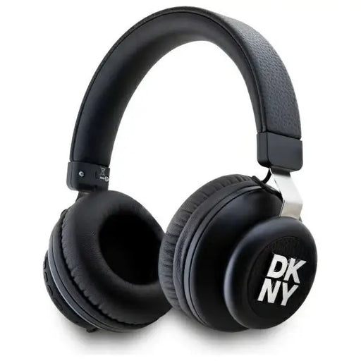 DKNY Metal Logo Bluetooth Over-Ear Headphones - Black - Headphones and speakers<<<HurtelXML