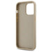 DKNY Quilted Stack Logo iPhone 14 Pro Max Case - Beige - Cell phone cases and covers<<<HurtelXML