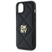 DKNY Quilted Stack Logo iPhone 15 Plus Case - Black - Cell phone cases and covers<<<HurtelXML