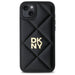 DKNY Quilted Stack Logo iPhone 15 Plus Case - Black - Cell phone cases and covers<<<HurtelXML