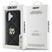 DKNY Quilted Stack Logo iPhone 16 Case - Black - Cell phone cases and covers<<<HurtelXML