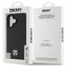 DKNY Repeat Pattern Stack Logo MagSafe iPhone 16 Case - Black - Cell phone cases and covers<<<HurtelXML