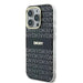 DKNY Repeat Texture Pattern With Stripe case for iPhone 16 Pro Max - black - Cell phone cases and covers<<<HurtelXML