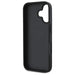 DKNY Texture Pattern Tonal Stripe iPhone 16 Case - Black - Cell phone cases and covers<<<HurtelXML