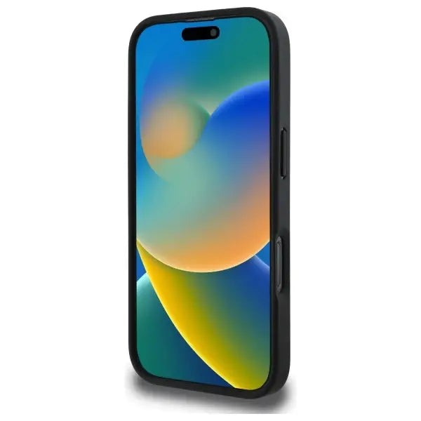 DKNY Texture Pattern Tonal Stripe iPhone 16 Pro Max Case - Black - Cell phone cases and covers<<<HurtelXML