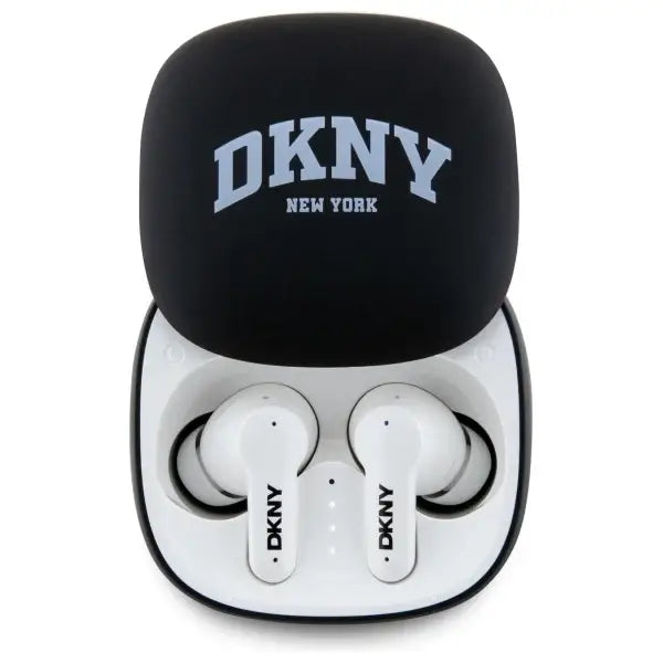 DKNY TWS BT 3D Rubber Matte Finish Bluetooth Headphones - Black - Headphones and speakers<<<HurtelXML