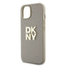 DKNY Wrist Strap Stock Logo case for iPhone 15 / 14 / 13 - beige - Cell phone cases and covers<<<HurtelXML
