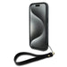 DKNY Wrist Strap Stock Logo case for iPhone 15 / 14 / 13 - black - Cell phone cases and covers<<<HurtelXML