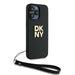 DKNY Wrist Strap Stock Logo case for iPhone 15 Pro Max - black - Cell phone cases and covers<<<HurtelXML