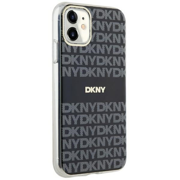 DKNY IML Mono &amp; Stripe MagSafe case for iPhone 11 / Xr - black