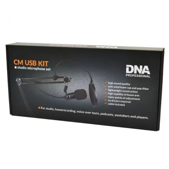 DNA CM USB KIT - podcast kit - MicrophonesMIS-MIK<<<Microphones