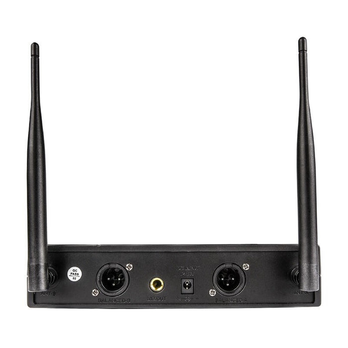 DNA Professional DVS2 - wireless microphone, 2 handheld transmitters + base unit (560–590 MHz)