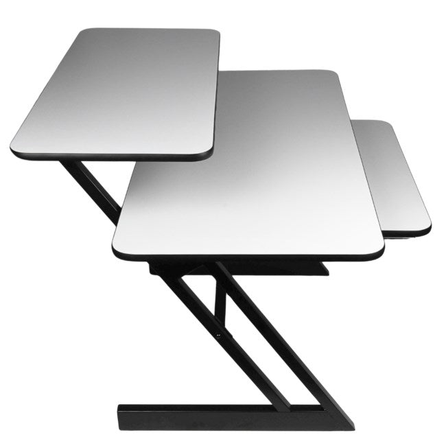 DNA Professional SD3 - Study desk with keyboard shelf, 91.4 cm (black and grey)