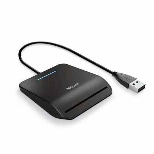 DNI/SIP Card Reader Trust Primo Black Plug & Play - Компютър Мрежи и компоненти<<<Компютри|