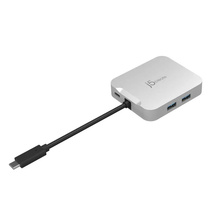 Docking station j5create JCD391 4K60 Elite USB-C PD USB-A HDMI RJ-45 - Аксесоари за лаптопи/таблети<<<Лаптопи таблети и