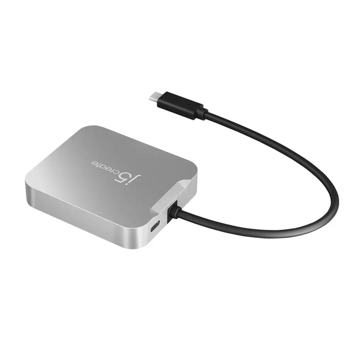 Docking station j5create JCD391 4K60 Elite USB-C PD USB-A HDMI RJ-45 - Аксесоари за лаптопи/таблети<<<Лаптопи таблети и