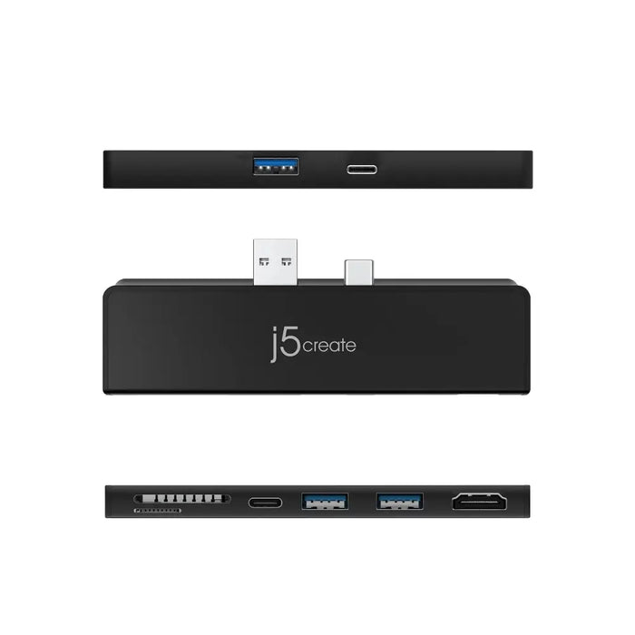 Docking station j5create ULTRADRIVEMINIDOCK 7 in 1 - Аксесоари за лаптопи/таблети<<<Лаптопи таблети и